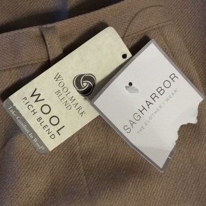 NWT SAG HARBOR WOOLMARK  BLEND PANTS